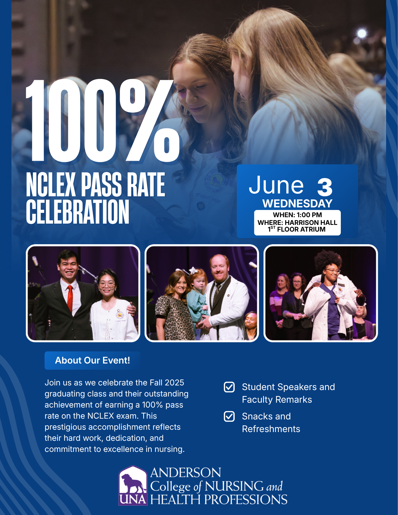 Celebration,June3,1-2pm,LauraM.HarrisonHall