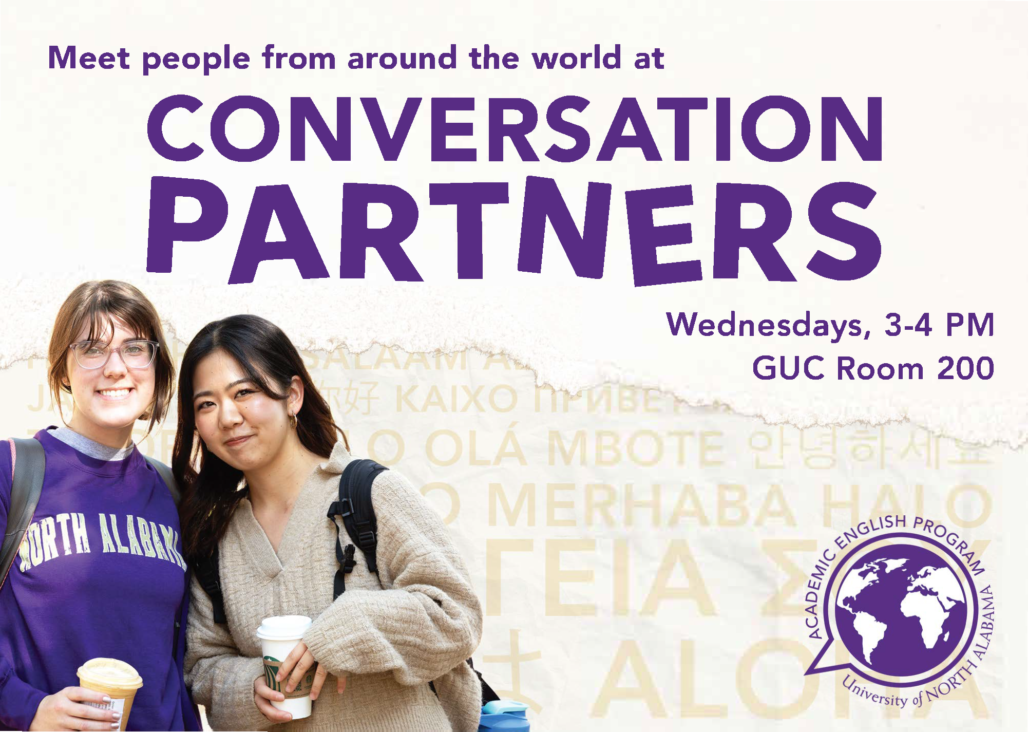 Spread the Word about Conversation Partners