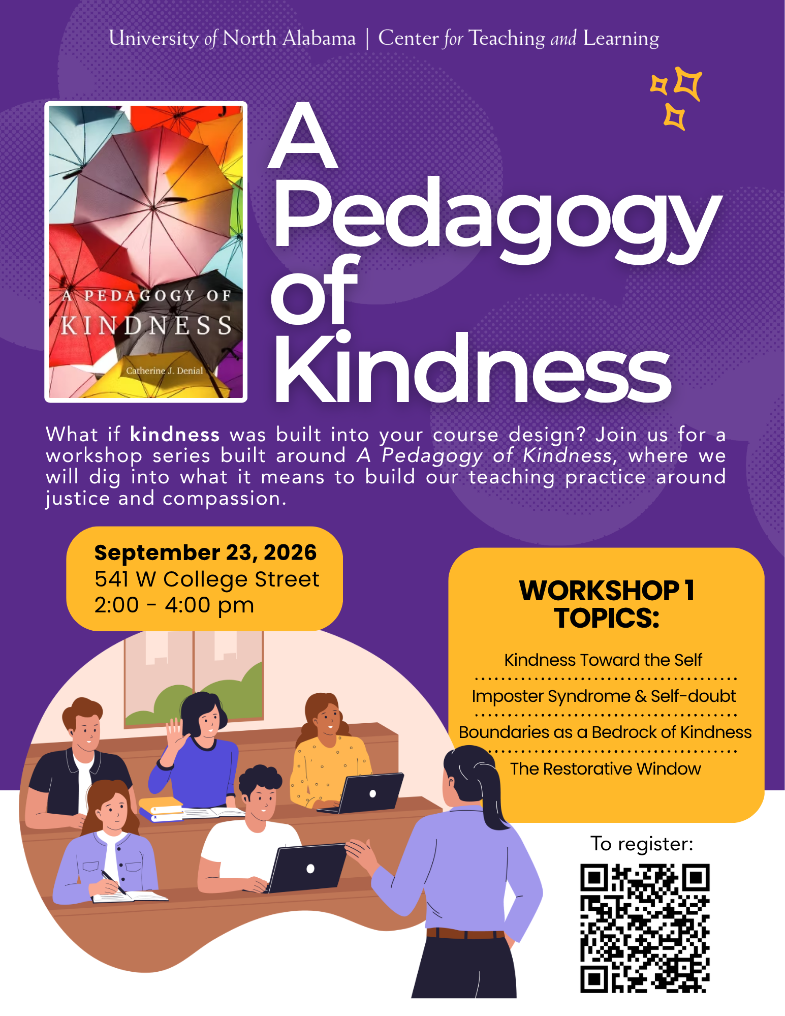 A Pedagogy of Kindness workshop