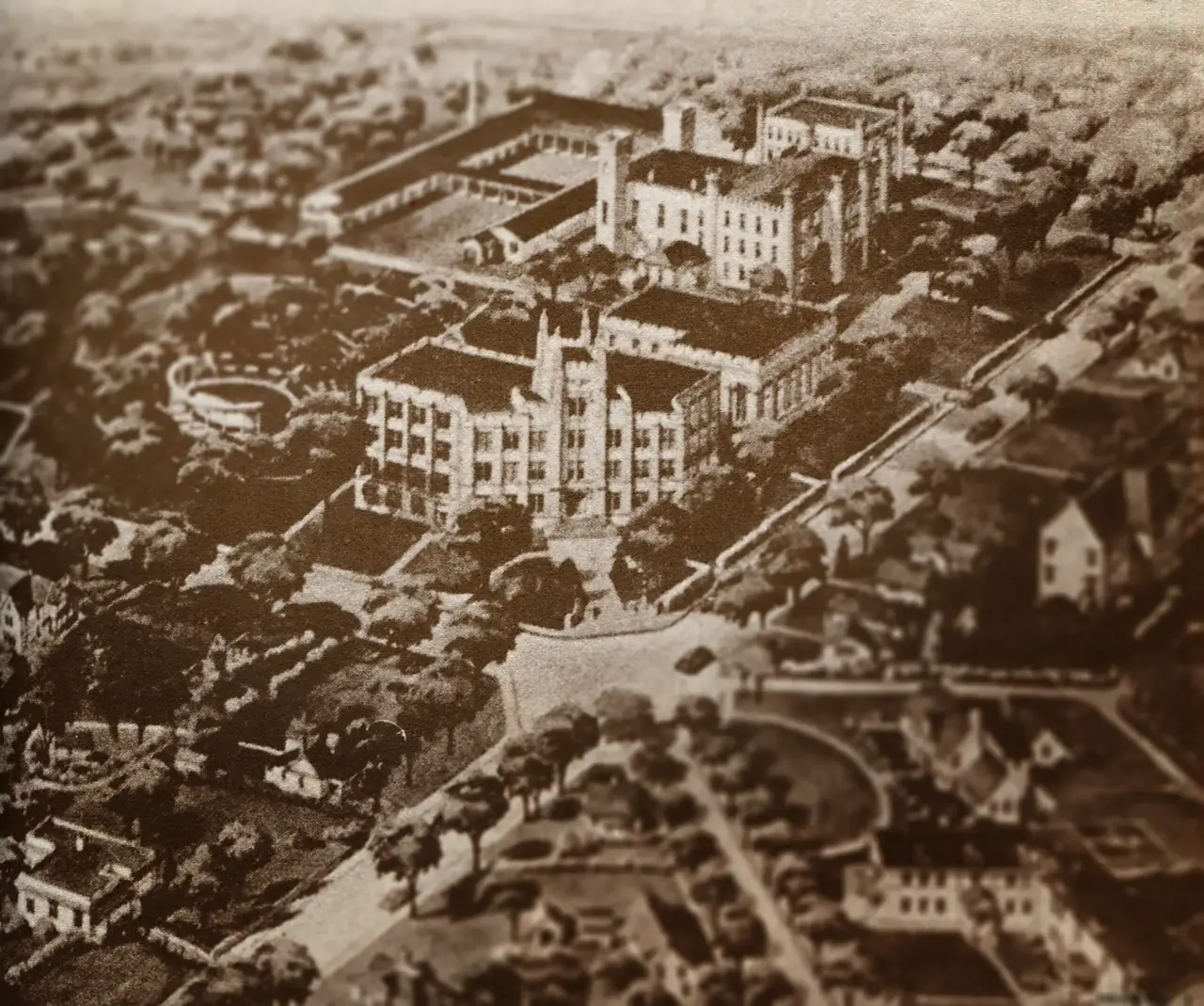 Drawing of Florence State Teachers College